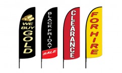 Retail Feather Flags
